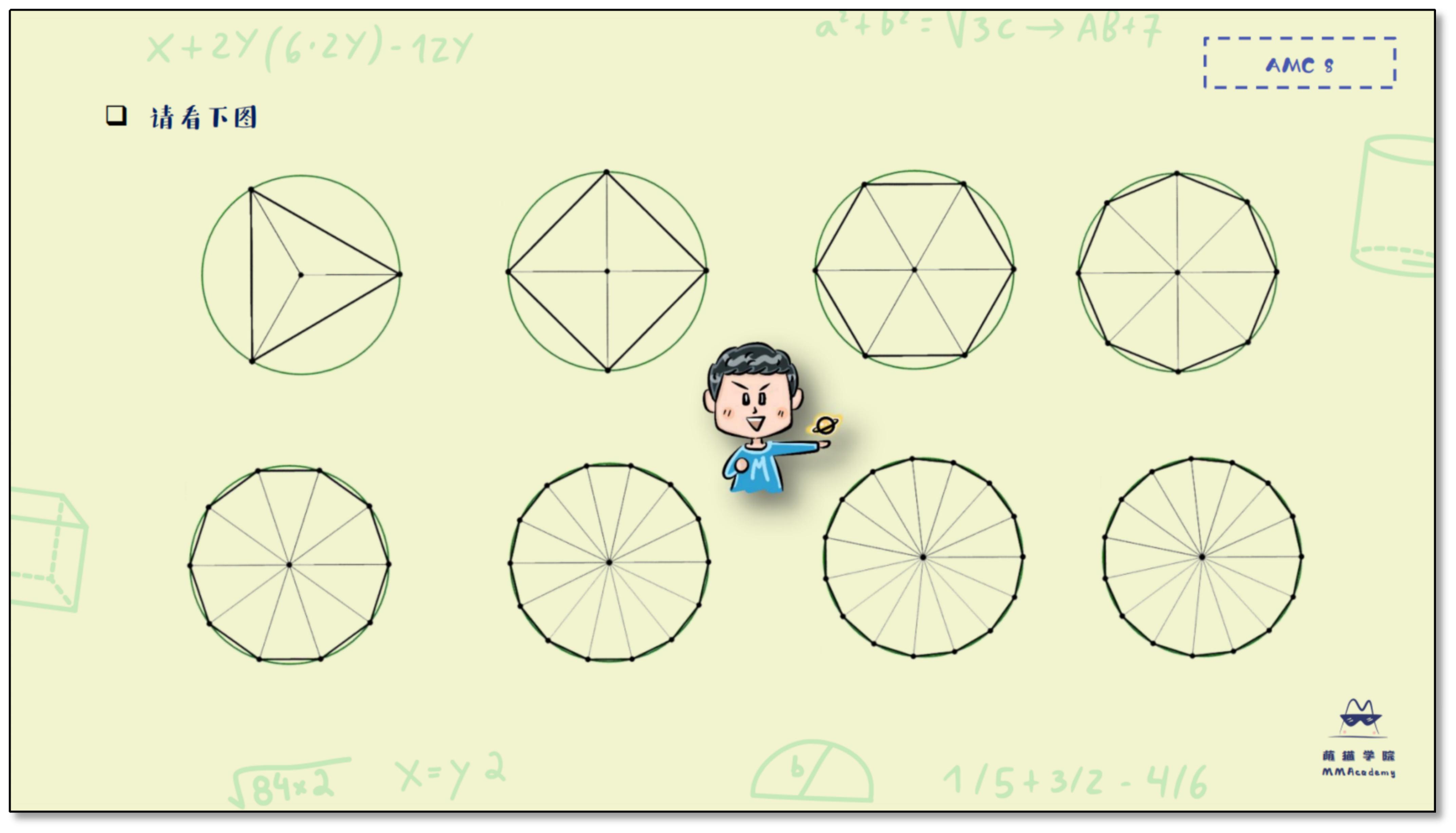 多边形逼近圆的 PPT 插图